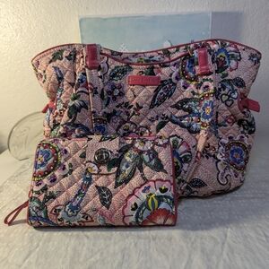 Vera Bradley Tote and Wallet